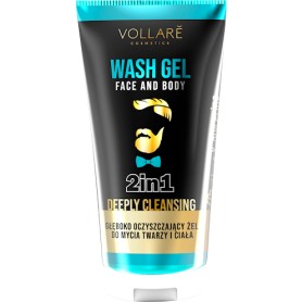 Vollaré Cosmetics mycí gel na tělo a obličej pro muže