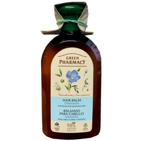 Green Pharmacy kondicionér (balzám) na barvené a melírované vlasy heřmánek a lněný olej 
