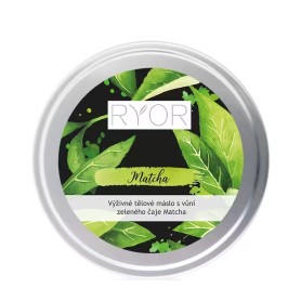 Ryor matcha výživné tělové máslo s vůní zeleného čaje