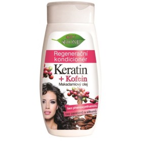 Bione Cosmetics regenerační kondicionér keratin a kofein