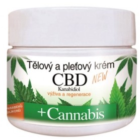 Bione Cosmetics tělový a pleťový krém CBD Kanabidiol