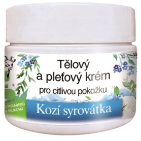 Bione Cosmetics tělový a pleťový krém Kozí syrovátka