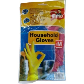 Fino rukavice gumové velikost M (1 pár)