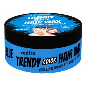 Venita Trendy Color Hair Wax barevný vosk na vlasy modrý