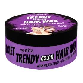 Venita Trendy Color Hair Wax barevný vosk na vlasy fialový