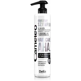 Delia Cosmetics Cameleo Hair Care AHA šampon s obsahem kyselin pro mastné, slabé a křehké vlasy 