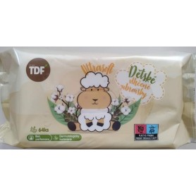 TDF dětské vlhčené ubrousky ultrasoft
