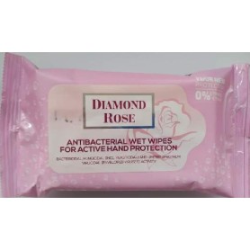 Diamond Rose antibakterialní ubrousky