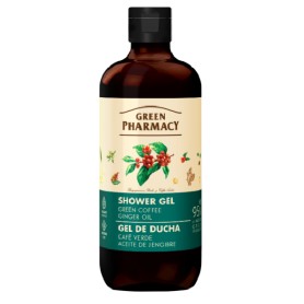 Green Pharmacy sprchový gel zelená káva a zázvorový olej