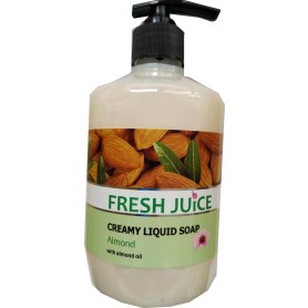 Fresh Juice hydratační krémové mýdlo mandle
