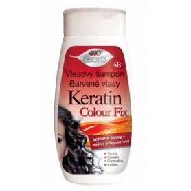 Bione Cosmetics šampon pro barvené vlasy keratin colour fix
