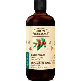 Green Pharmacy pěna do koupele zelená káva a zázvor