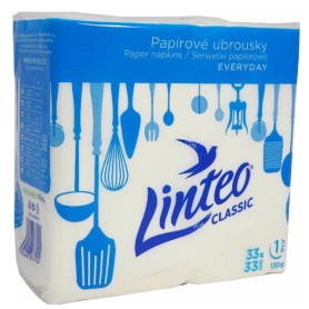 Linteo papírové ubrousky Classic 33x33 130 g.1 vrstvé