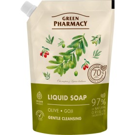 Green Pharmacy náhradní náplň tekutého mýdla oliva