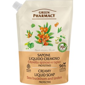 Green Pharmacy náhradní náplň tekutého mýdla rakytník a lípa
