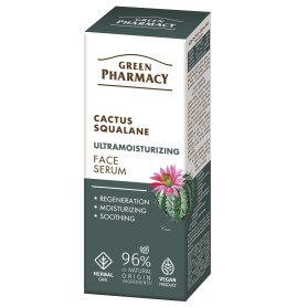 Green Pharmacy sérum na obličej kaktus a squalan