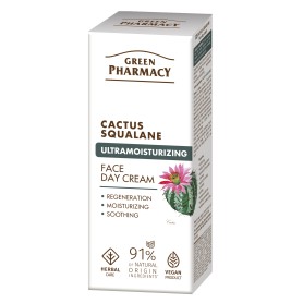 Green Pharmacy denní pleťový krém kaktus a squalan