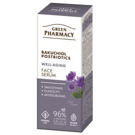 Green Pharmacy sérum na obličej bakuchiol a postbiotika