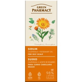 Green Pharmacy sérum na mastnou vlasovou pokožku s měsíčkem