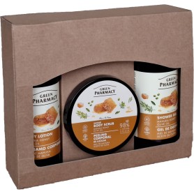 Green Pharmacy med a olivový olej dárková sada 