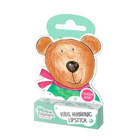 Pink Elephant balzám na rty medvídek