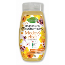 Bione Cosmetics medový elixír regenerační sprchový gel