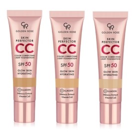 Golden Rose CC cream SPF50 Collagen makeup