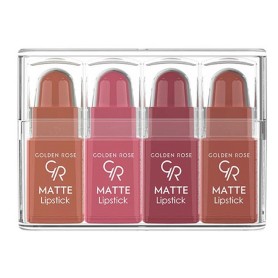 Golden Rose Matte lipstick mini set rtěnek (č.01,07,14,31)